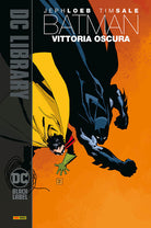 Cover of Vittoria oscura. Batman