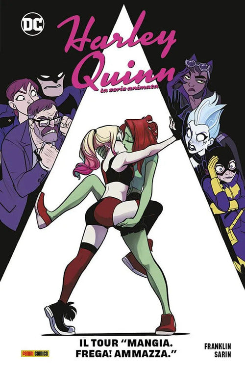 Cover of tour «Mangia. Frega! Ammazza». Harley Quinn. La serie animata
