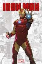 Cover of Iron Man. Marvel-verse
