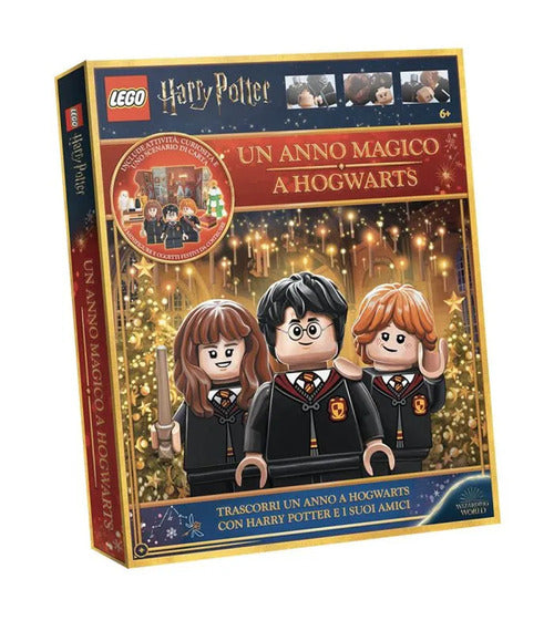 Cover of anno magico a Hogwarts. Lego Harry Potter