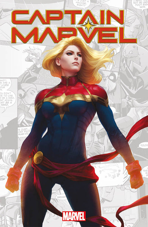 Cover of Captain Marvel. Marvel-verse