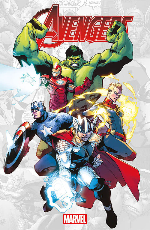Cover of Avengers. Marvel-verse