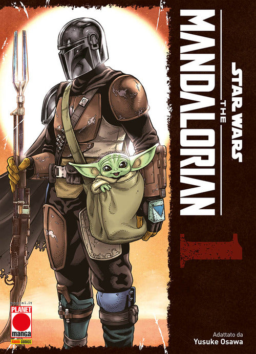 Cover of Mandalorian. Star wars