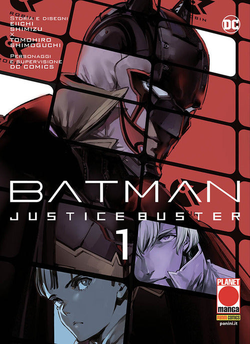 Cover of Justice buster. Batman