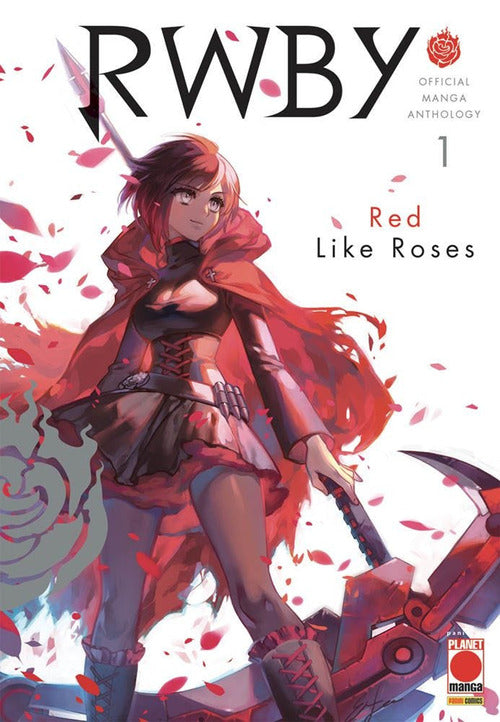 Cover of RWBY. Official manga anthology