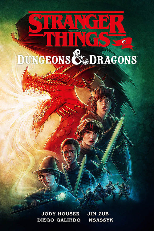 Cover of Stranger things e Dungeons & Dragons