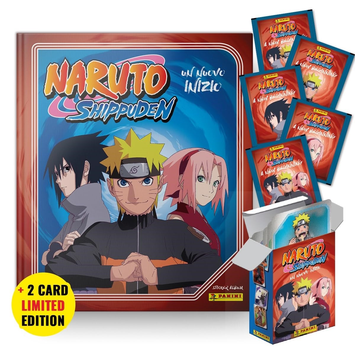 Fabcaro / Didier Conrad - Un Nuovo Inizio. Naruto Shippuden. Con 5 Bustine. Con 2 Card Limited