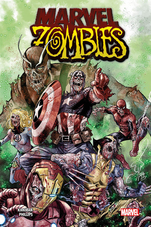 Cover of Marvel zombies. Game edition