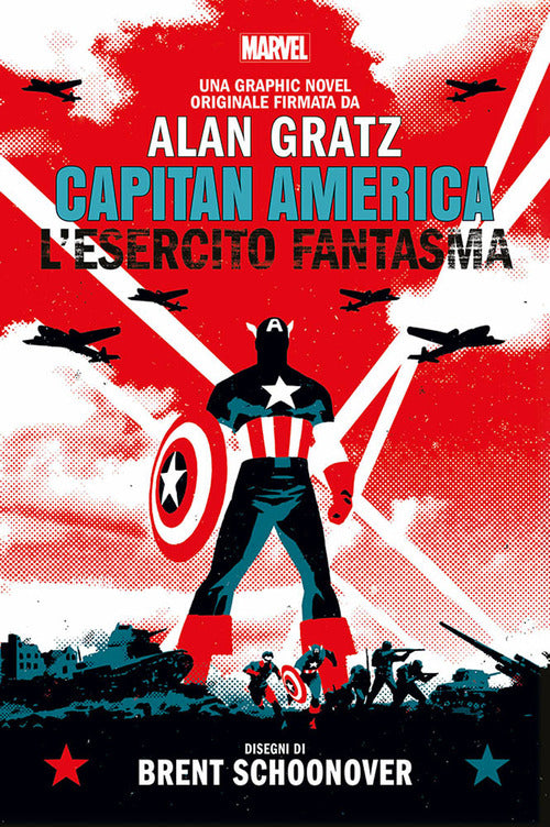 Cover of esercito fantasma. Capitan America