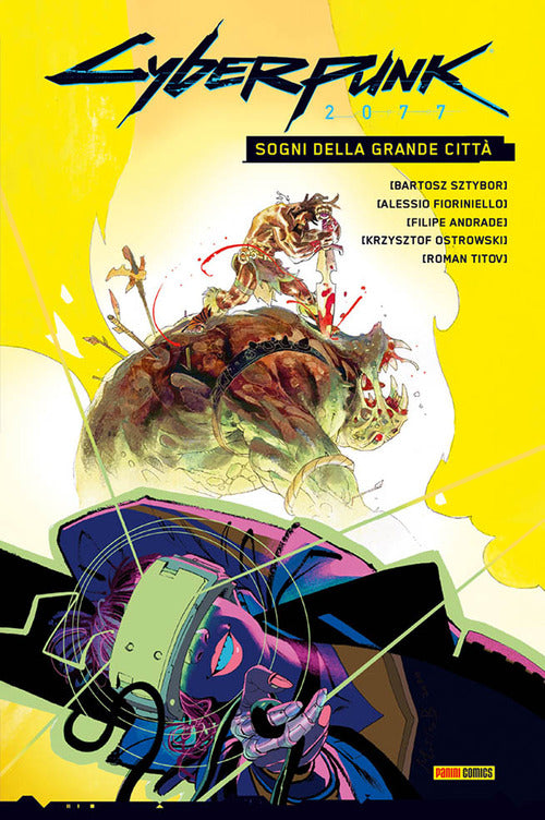 Cover of Sogni della grande città. Cyberpunk 2077