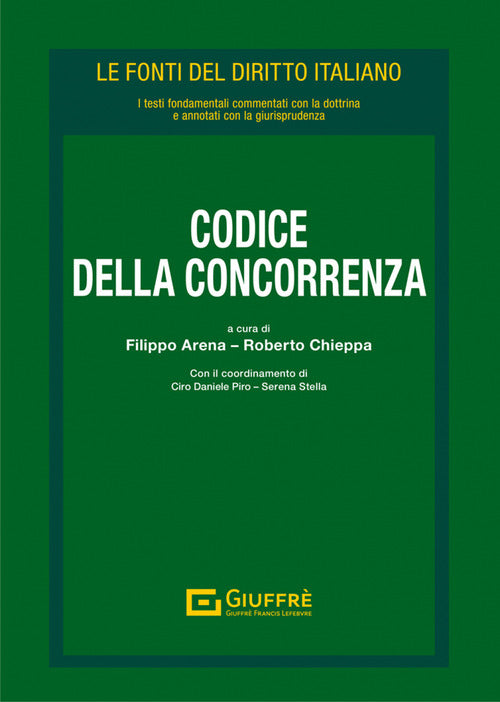 Cover of Codice della concorrenza
