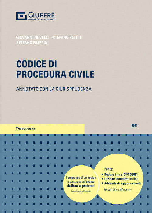 Cover of Codice di procedura civile. Annotato con la giurisprudenza