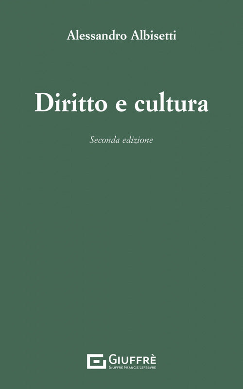 Cover of Diritto e cultura