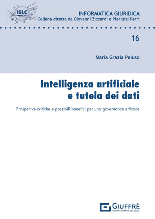 Cover of Intelligenza artificiale e tutela dei dati