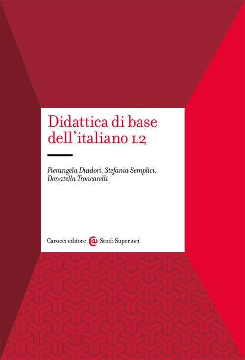 Cover of Didattica di base dell'italiano L2