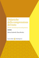 Cover of Didattiche della comprensione del testo. Metodi e strumenti per la scuola primaria