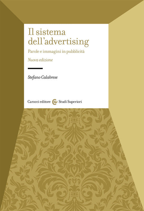 Cover of sistema dell'advertising. Parole e immagini in pubblicità