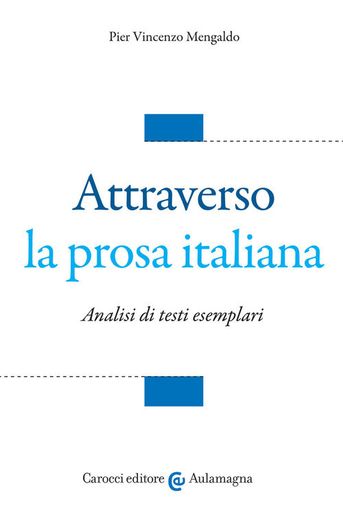 Cover of Attraverso la prosa italiana