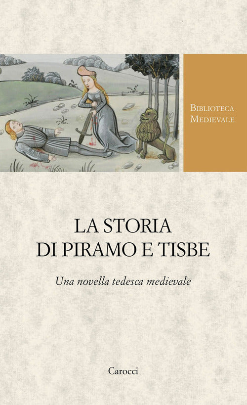Cover of storia di Piramo e Tisbe