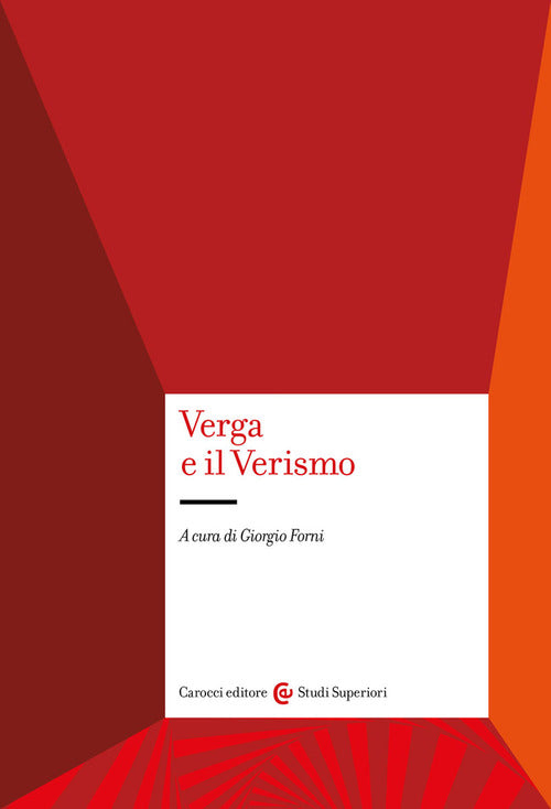 Cover of Verga e il Verismo