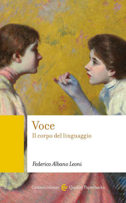 Cover of Voce. Il corpo del linguaggio