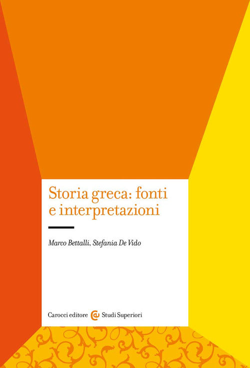 Cover of Storia greca: fonti e interpretazioni