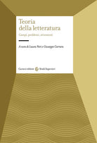 Cover of Teoria della letteratura. Campi, problemi, strumenti