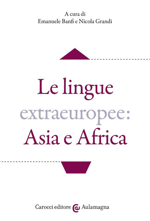 Cover of lingue extraeuropee: Asia e Africa