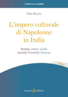 Cover of impero culturale di Napoleone in Italia. Stampa, teatro, scuola secondo il modello francese