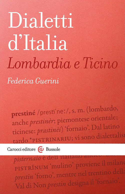 Cover of Dialetti d'Italia: Lombardia e Ticino