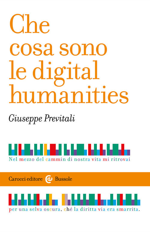 Cover of Che cosa sono le digital humanities