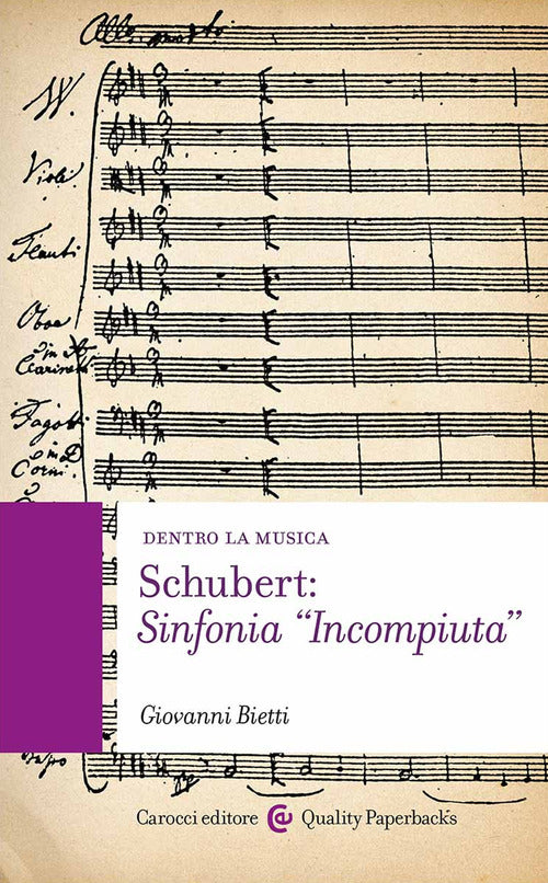 Cover of Schubert: Sinfonia «Incompiuta