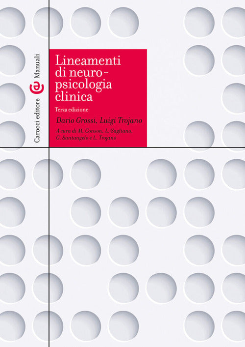 Cover of Lineamenti di neuropsicologia clinica