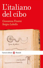 Cover of italiano del cibo