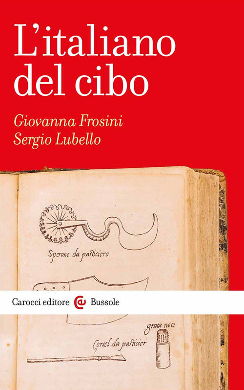 Cover of italiano del cibo