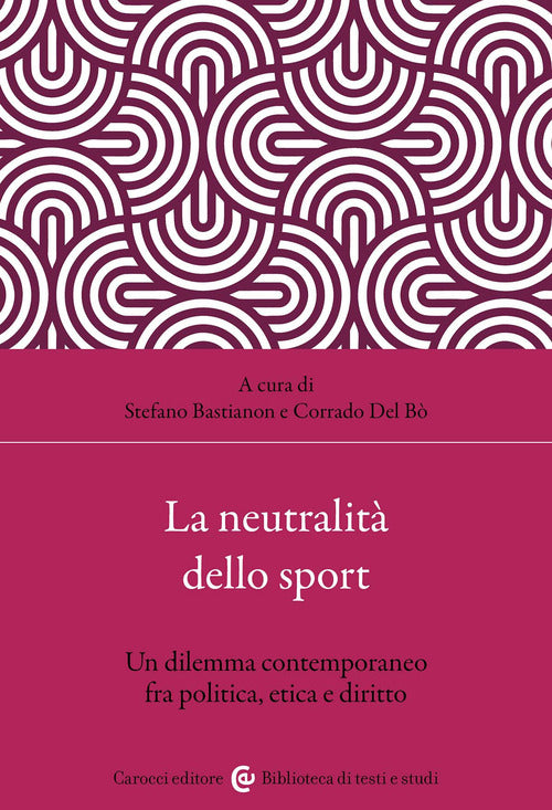 Cover of neutralità dello sport