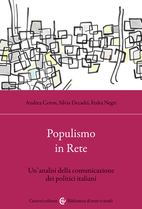 Cover of Populismo in rete. Un'analisi della comunicazione dei politici italiani