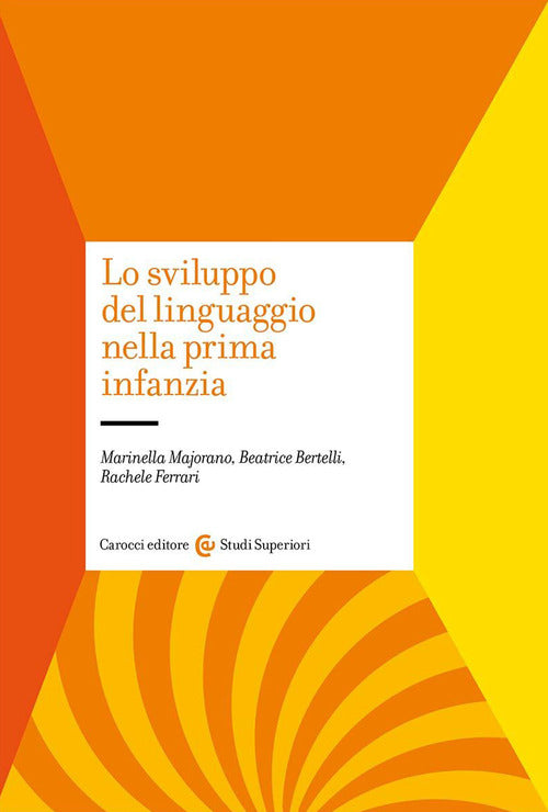 Cover of sviluppo del linguaggio nella prima infanzia