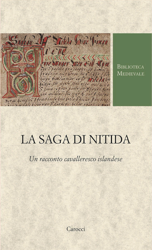 Cover of saga di Nitida. Un racconto cavalleresco islandese