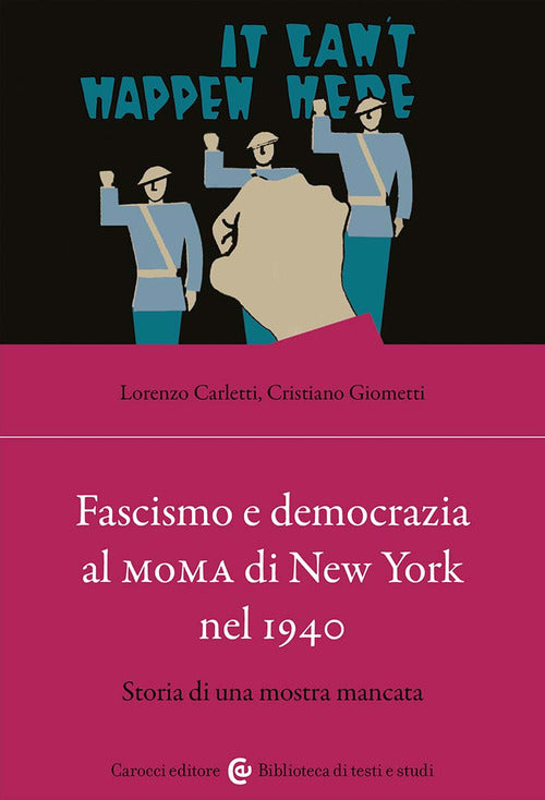 Cover of Fascismo e democrazia al MoMA di New York nel 1940. Storia di una mostra mancata