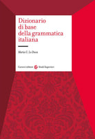 Cover of Dizionario di base della grammatica italiana