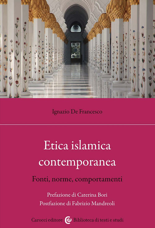 Cover of Etica islamica contemporanea. Fonti, norme, comportamenti