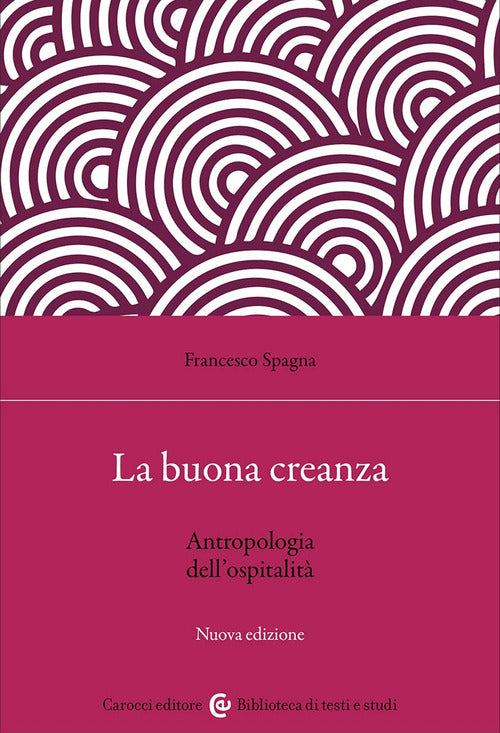 Cover of buona creanza. Antropologia dell'ospitalità