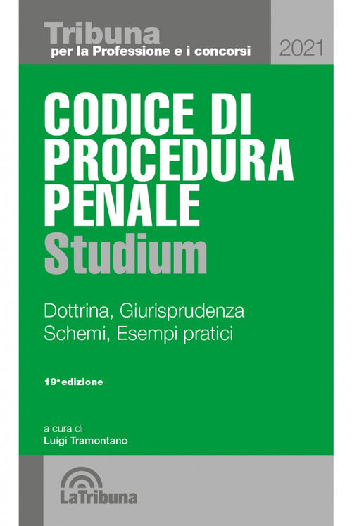 Cover of Codice di procedura penale Studium. Dottrina, giurisprudenza, schemi, esempi pratici