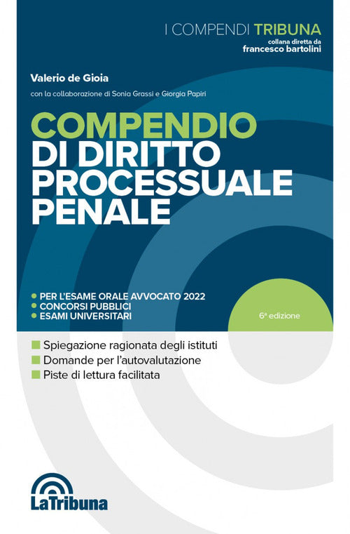 Cover of Compendio di diritto processuale penale