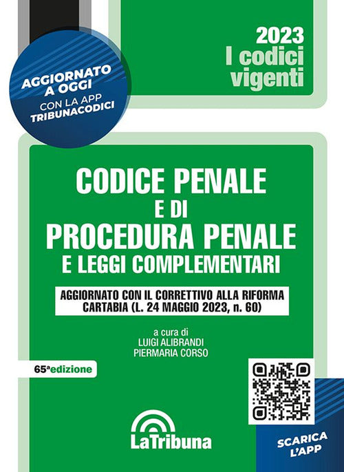 Cover of Codice penale e di procedura penale e leggi complementari