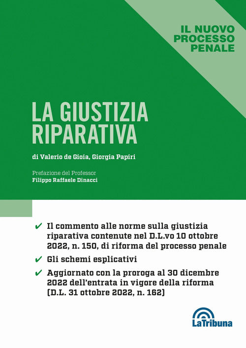 Cover of giustizia riparativa