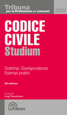 Cover of Codice civile Studium. Dottrina, giurisprudenza, schemi, esempi pratici