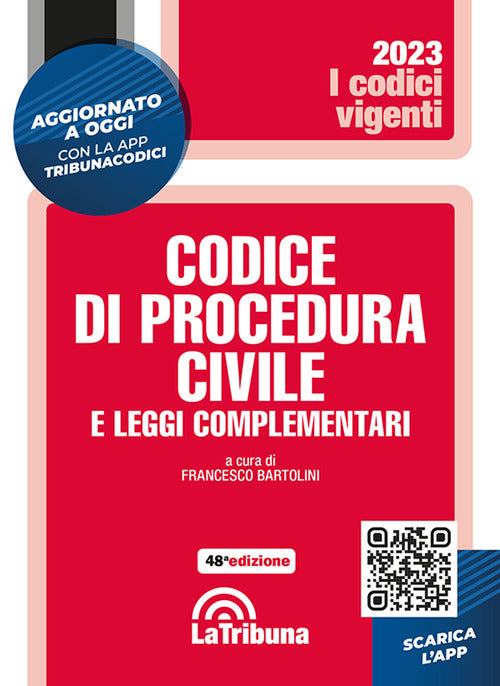 Cover of Codice di procedura civile e leggi complementari