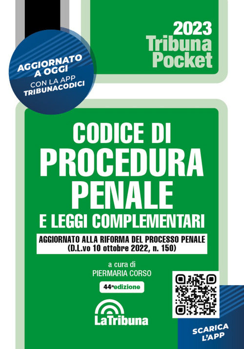 Cover of Codice di procedura penale e leggi complementari